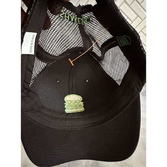 Shake Shack  Trucker Employee Cap Hat Black - Adjustable OSFA - Crew Staff - Picture 4 of 7